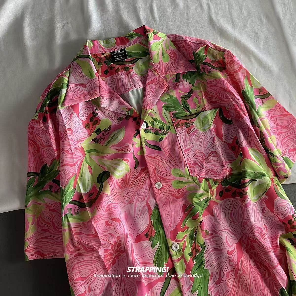 Camicie hawaiane con colletto  - Romper Floral Print recensione e prezzo