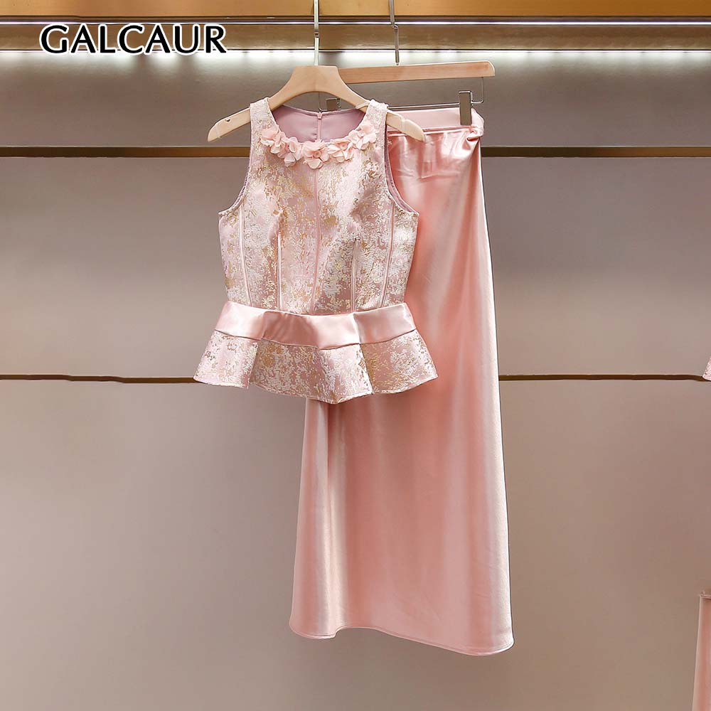GALCAUR Set Due Pezzi Floreale - Midi Skirt Floral recensione e prezzo